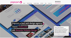 Desktop Screenshot of popcornwebdesign.co.uk